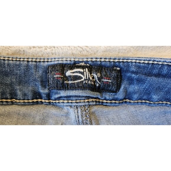 Silver Jeans Womens 30 x 31 Suki Mid Rise Skinny Super Stretch Light Wash - Picture 5 of 13